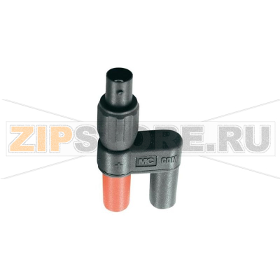 Разъем BNC 4 мм, черный, красный, 1 шт Stäubli SW XF-SS/4 