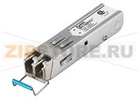 Модуль SFP ZyXEL SFP-ZX-80 1000BASE-ZX, Small Form-factor Pluggable (SFP), 1550nm Transmitter Wavelength, LC Connector, Single-mode Fiber (SMF), up to 80km reach  