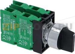 SELECTOR SWITCH BLACK 1-0-2 