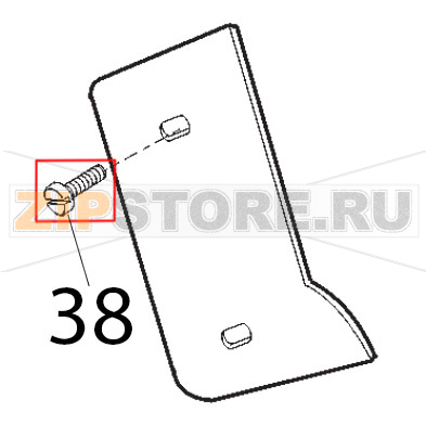 Vite parafetta Sirman Topaz 250 Vite parafetta Sirman Topaz 250Запчасть на деталировке под номером: 38
