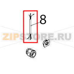 Power supply cable Angelo Po DS51M Power supply cable Angelo Po DS51MЗапчасть на деталировке под номером: 8