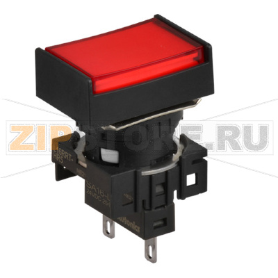 Лампа сигнальная, Ø отверстия: 16 мм Autonics L16RRT-HR12 