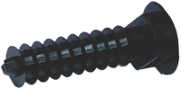 ЧЕРНЫЙ САМОРЕЗ ВИНТ EC9 M8 - 100 ШТ.