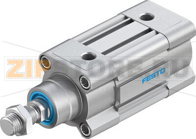 Пневмоцилиндр стандартный Festo DSBC-50-20-D3-PPSA-N3 