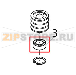 Ball bearing 6205 2RS.1-C3 Bear Varimixer AR80 VL-1S Ball bearing 6205 2RS.1-C3 Bear Varimixer AR80 VL-1SЗапчасть на деталировке под номером: 3