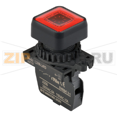 Лампа сигнальная, Ø отверстия: 22/25 мм Autonics L2RR-L4RLM 