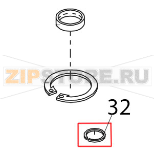 Circlip SW40 Bear Varimixer AR80 VL-1S Circlip SW40 Bear Varimixer AR80 VL-1SЗапчасть на деталировке под номером: 32