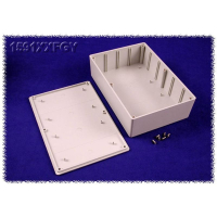 Корпус 221x150x64 мм, материал: пластик, серый, 1 шт Hammond 1591XXFGY