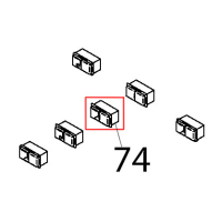 Pulsante pompa scarico domino Teikos TS820