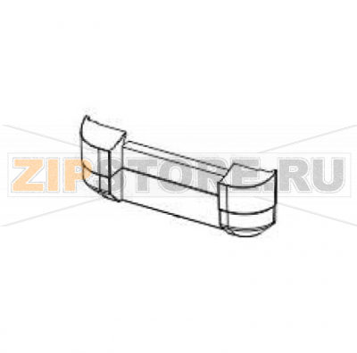 Панель передняя стандартная Zebra GT800 Передняя панель стандартная Zebra GT800 (для принтеров с серийным номером GT800-XXXXXX-0XX)Запчасть на сборочном чертеже под номером: 5Название запчасти Zebra на английском языке: Front Bezel, Std