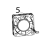 Kit printhead fan Zebra ZXP 8