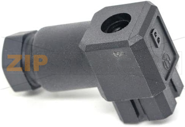 Разъем квадратный, IP65, 4 контакта Hirschmann G 30 W 3 F BLACK 