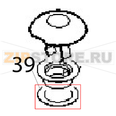 Gasket Angelo Po FM1221E1 Gasket Angelo Po FM1221E1Запчасть на деталировке под номером: 39