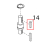 Key A5x5x25 Bear Varimixer AR80 VL-1S
