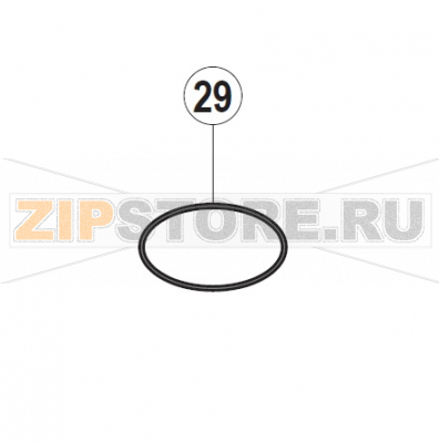 O-ring Hobart UXT-10A                                    O-ring Hobart UXT-10AЗапчасть на сборочном чертеже под номером: 29Название запчасти на немецком языке языке: O-ring Hobart UXT-10A