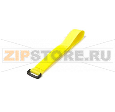 Hyperline WAS-290-YL Хомут для кабеля, липучка с застежкой, 290x20мм, желтый 