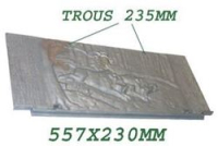 PLAQUE ARRIERE C 07762