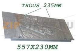 PLAQUE ARRIERE C 07762 