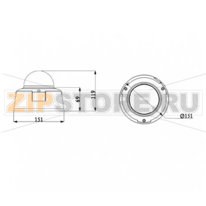 IP-камера Dahua IPC-HDB5202 
