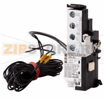 Расцепитель минимального напряжения, 110-130 В АС +2 контакта Eaton NZM2/3-XUHIV20LK110-130AC 
