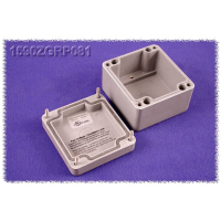 Корпус 80x75x55 мм, материал: пластик, серый, 1 шт Hammond 1590ZGRP081