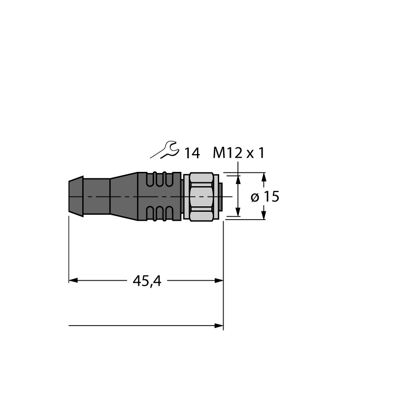 Кабель Turck RSCV-RKCV5500-10M/S2500 