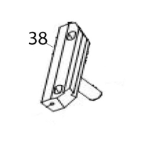 Slide bracket Hurakan HKN-HM195M