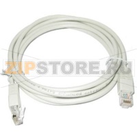 ITK Коммутационный шнур (патч-корд), кат.5Е UTP, 2м, белый