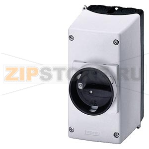 ЛИТОЙ ПЛАСТИКОВЫЙ КОРПУС ДЛЯ МОНТАЖА НА СТЕНУ СТЕПЕНЬ ЗАЩИТЫ IP55 С N И PE КЛЕММОЙ ЗАПИРАЕМ В ПОЗИЦИИ 0 54MM Siemens 3RV1923-1CA00 