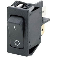 Переключатель клавишный 250 В/AC, 16 А, 2 x выкл/вкл, IP40, 1 шт Marquardt 1552.4602
