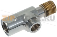 КОРПУС КРАНА ДЛЯ ВОДЫ/ПАРА ХРОМИРОВАННЫЙ