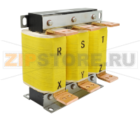 Дроссель входной 380 В, 200-250 кВт, 490 А, 0.028 мГн, 3 фазы, IP00 Inovance MD-ACL-490-0.028-4T-2%