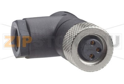 Разъем прямой М8, 4 штыря Schneider Electric XZCC8FDM40S 