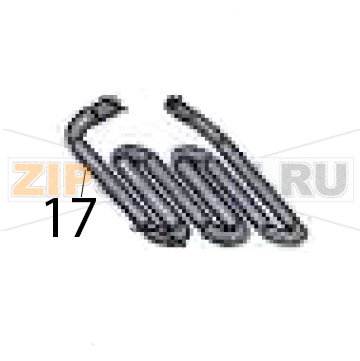 Upper heating element Hurakan HKN-GES4M Upper heating element Hurakan HKN-GES4MЗапчасть на деталировке под номером: 17