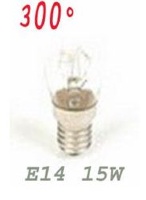 LAMPE E14 15W 300Â° 24X50