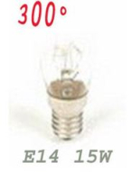 LAMPE E14 15W 300Â° 24X50