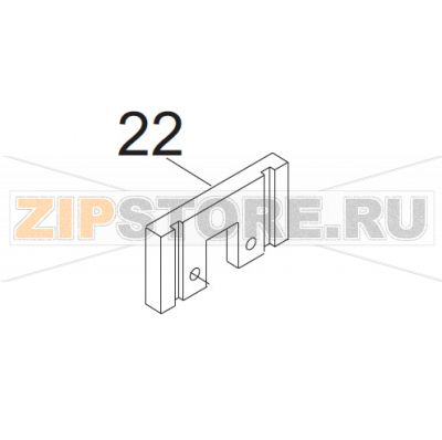 Forcella Supp.Bicchiere sri Sirman Sirio 1 UL Forcella Supp.Bicchiere sri Sirman Sirio 1 ULЗапчасть на деталировке под номером: 22Название запчасти на итальянском языке: Forcella Supp.Bicchiere sri Sirman Sirio 1 UL