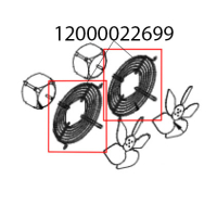 Решетка защитная (Еbm 66310-2-4039, 200 мм) Abat ЛГ-150/40Г-02