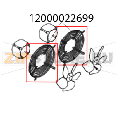 Решетка защитная (Еbm 66310-2-4039, 200 мм) Abat ЛГ-150/40Г-02 Решетка защитная (Еbm 66310-2-4039, 200 мм) Abat ЛГ-150/40Г-02Запчасть на деталировке под номером: 12000022699
