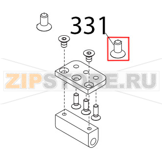 Vite TSPEI DIN7991, M8x14 Sirman Anniversario 300 Vite TSPEI DIN7991, M8x14 Sirman Anniversario 300Запчасть на деталировке под номером: 331