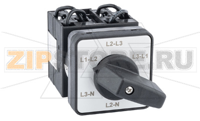 Переключатель вольтметра 20 A, тип: LL-LN, IP65 Kripal UKT0-3-15924/E 