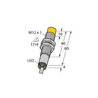 Датчик индуктивный Turck NI4-M12-ADZ31X 7M
