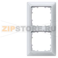 DELTA LINE АЛЮМИНЕВЫЙ МЕТАЛЛИК РАМКА 2-МЕСТНАЯ 151X80MM Siemens 5TG2552-3