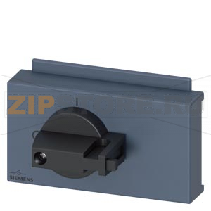 Аксессуар для 3KD0 типоразмер 01 direct handle, grey, 4-пол. padlockable in OFF-position Siemens 3KD9011-0D 