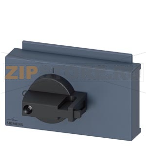 Аксессуар для 3KD0 типоразмер 01 direct handle, grey, 4-пол. padlockable in OFF-position Siemens 3KD9011-0D 