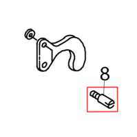 Screw, latch bearing KitchenAid 5K45SSEWH