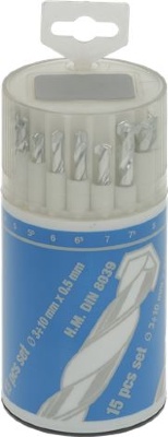 КОМПЛЕКТ ИЗ 19 ПЕРОВЫХ СВЁРЛ WIDIA ДЛЯ СТЕН Ø 3÷10 