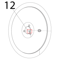 Vite TSP-DIN963, M5x16 Sirman Mirra 300 Y09
