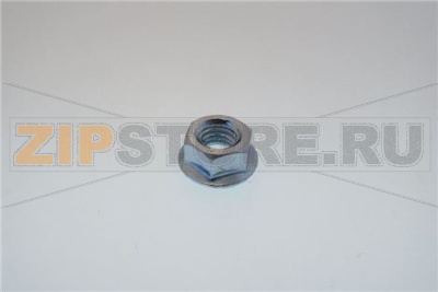 DADO ESAGONALE FLANGIATO M8 ZINCATO 