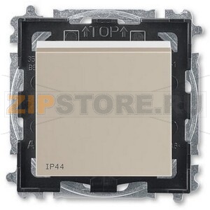 Переключатель одноклавишный, IP44, коричневый ABB 2CHH596940A4018 